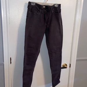 Levis Grey Legging Jeans